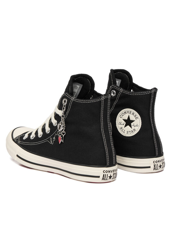 Converse Converse Кеди Chuck Taylor All Star Hearts A19056C Чорний