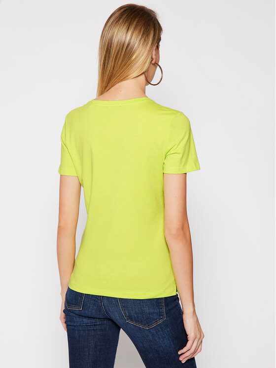 T-shirt G81 W1RI0B I3Z00 Giallo Regular Fit