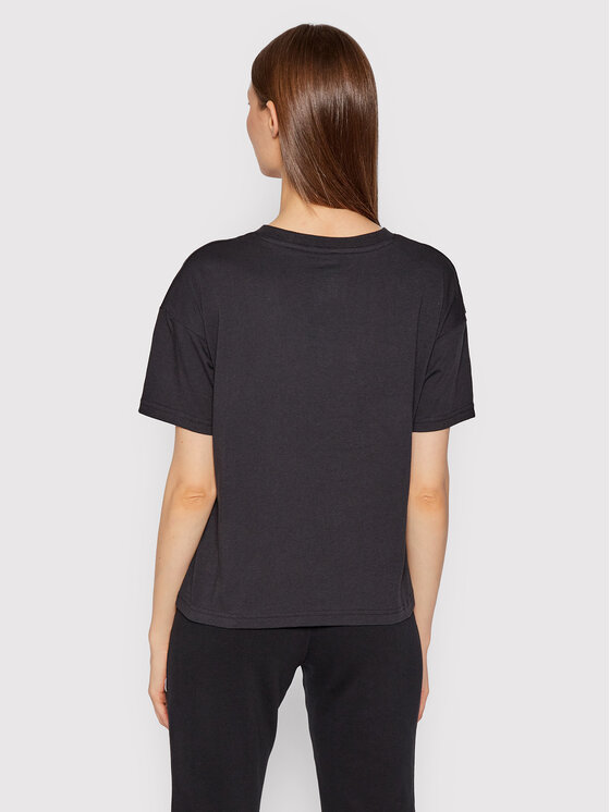 New Balance New Balance T-Shirt WT03805 Czarny Relaxed Fit