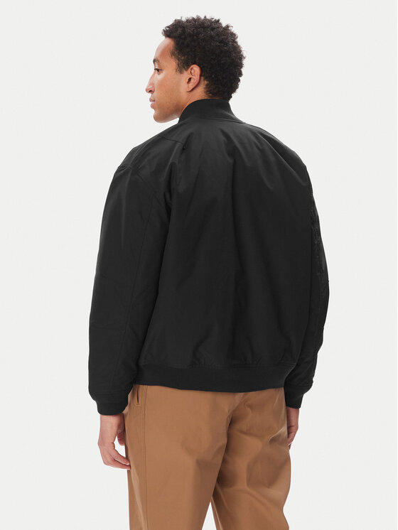 Lacoste Lacoste Bomberjacke BH1204 Schwarz Regular Fit