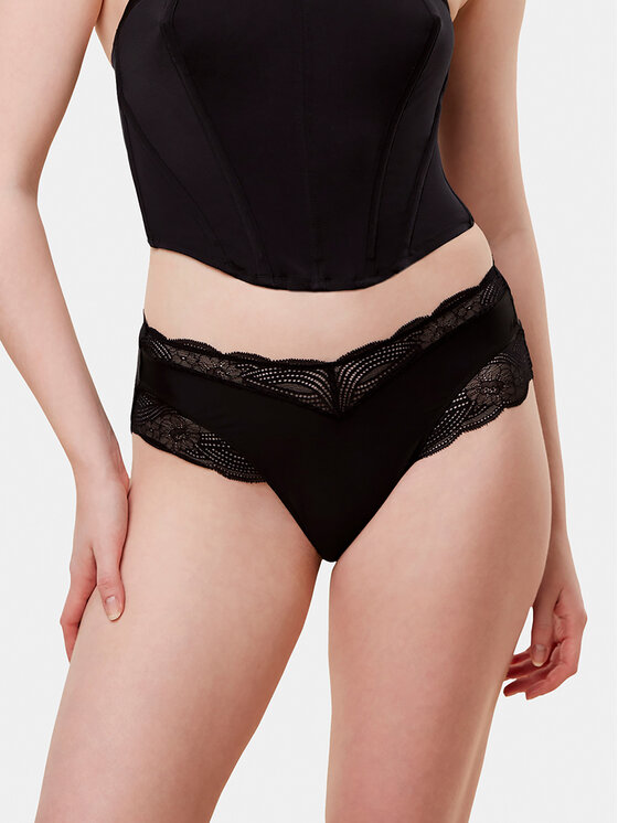 Triumph Triumph Klašične gaćice Lift Smart Bandeau Maxi EX 10215945 Crna