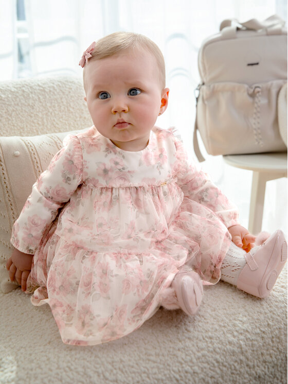 Mayoral Mayoral Vestito elegante 2805 Rosa Regular Fit