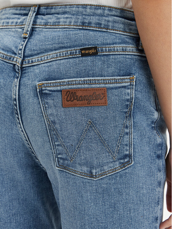 Wrangler Wrangler Farmer Fierce 112351971 Kék Wide Leg