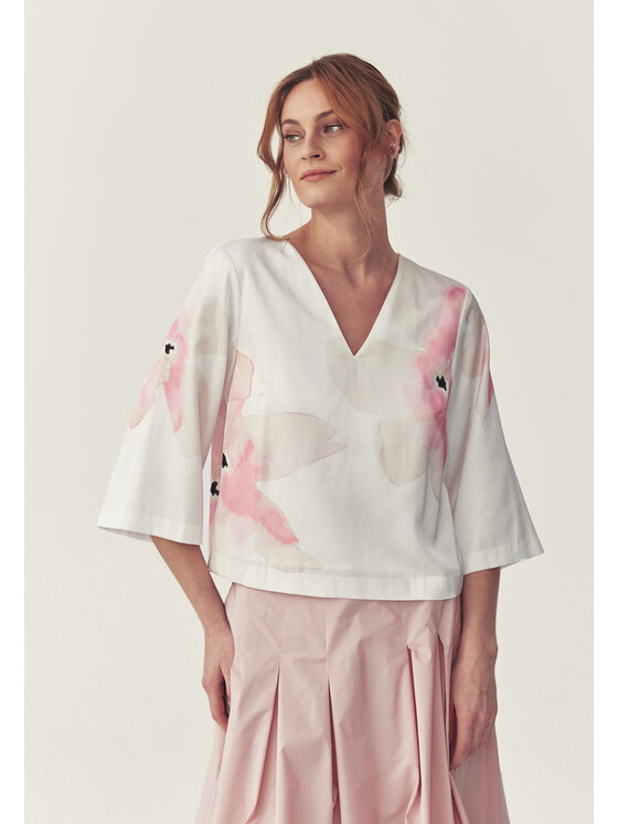 TATUUM TATUUM Halenka LAMARI 1 Bílá Loose Fit