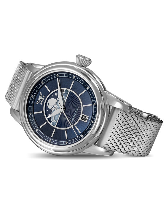 Aviator Aviator Orologio V.1.33.0.255.5 Argento