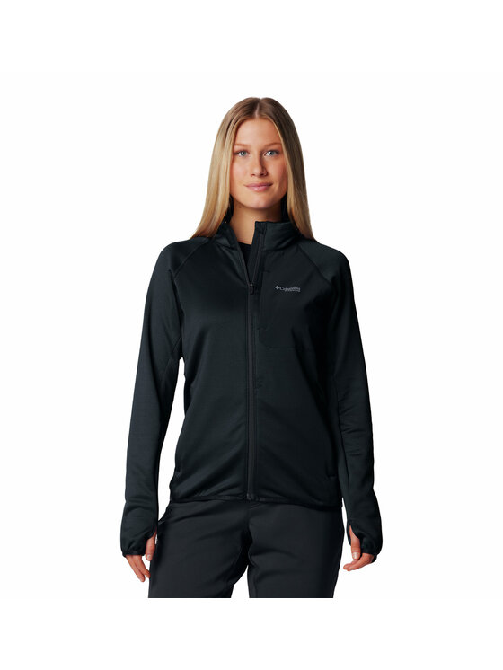 Columbia Columbia Bluza 208519 Czarny Regular Fit
