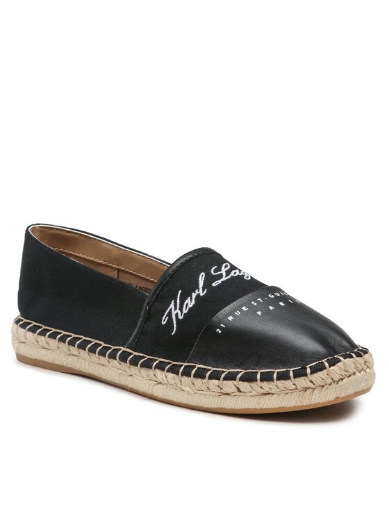 KARL LAGERFELD KARL LAGERFELD Espadrilky KL80123 Čierna