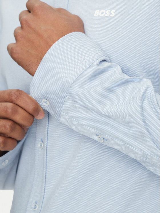BOSS BOSS Сорочка 50533163 Блакитний Regular Fit
