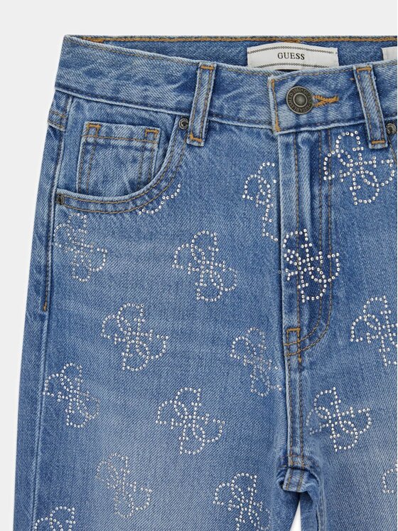 Guess Guess Džinsai J6GA00 D45E0 Mėlyna Relaxed Fit