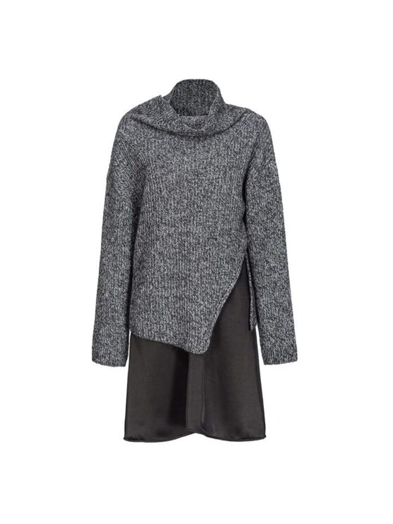 PINKO PINKO Vestito da giorno Etereo abito mouline Grigio Comfortable Fit