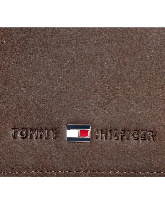 Tommy Hilfiger Tommy Hilfiger Suur meeste rahakott Johnson Cc And Coin Pocket AM0AM00659 Pruun