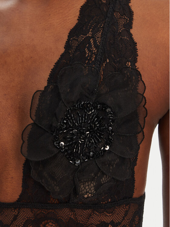 Elisabetta Franchi Elisabetta Franchi Body BO03452E2 110 Černá Regular Fit