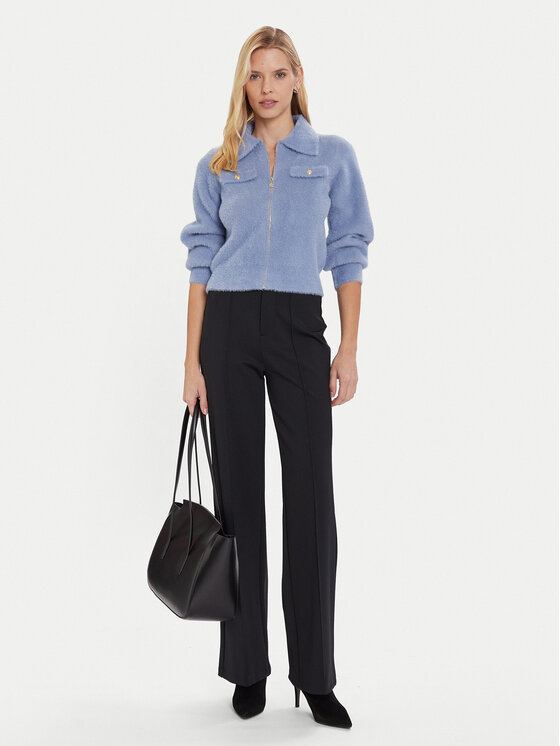 Morgan Morgan Strickjacke 232-MDOMI Blau Regular Fit