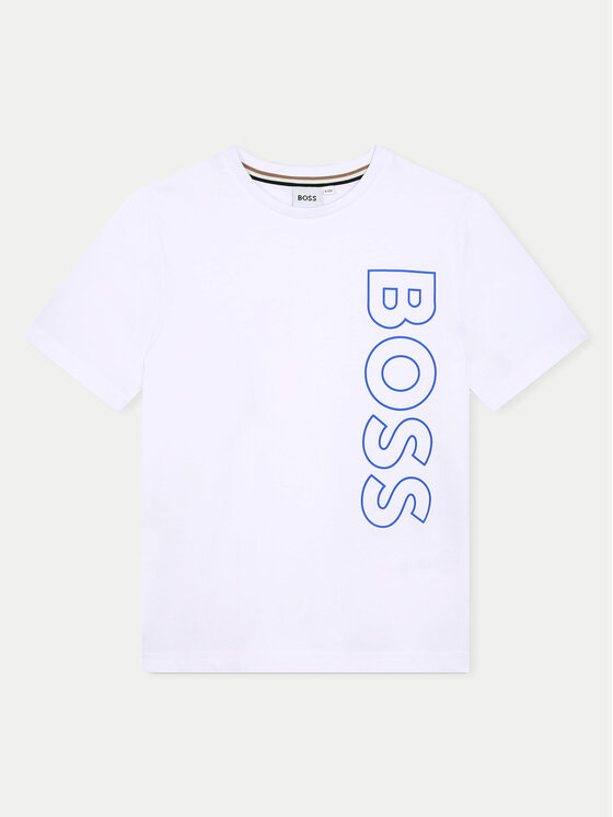 BOSS Boss T-krekls J51206 D Balts Regular Fit