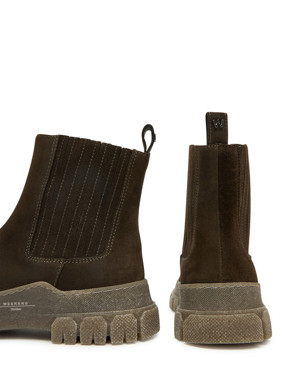 Weekend Max Mara Weekend Max Mara Chelsea cipele 2525796035600 Smeđa