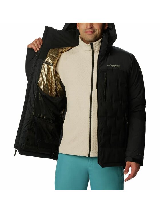Columbia Columbia Kurtka narciarska 205661 Czarny Regular Fit