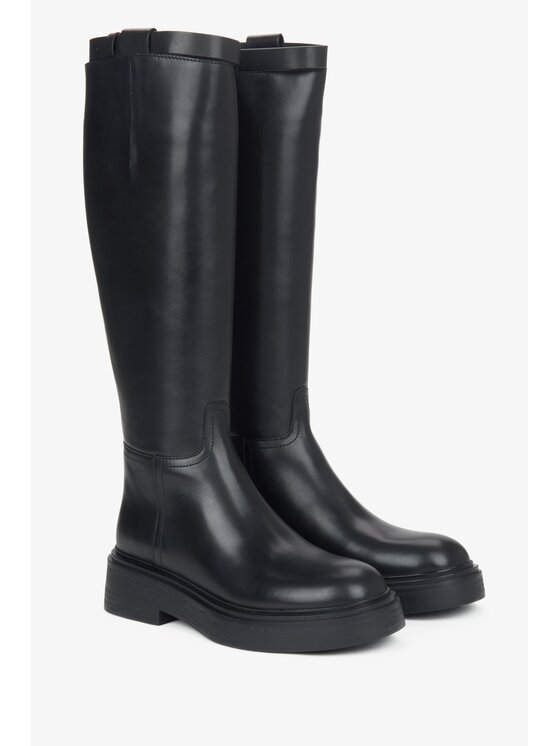 Estro Estro Μπότες ER00115913 Μαύρο