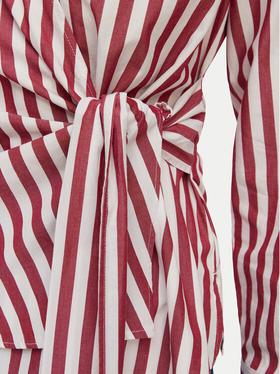 Tommy Hilfiger Tommy Hilfiger Särkpluus WW0WW49650 Helepunane Regular Fit