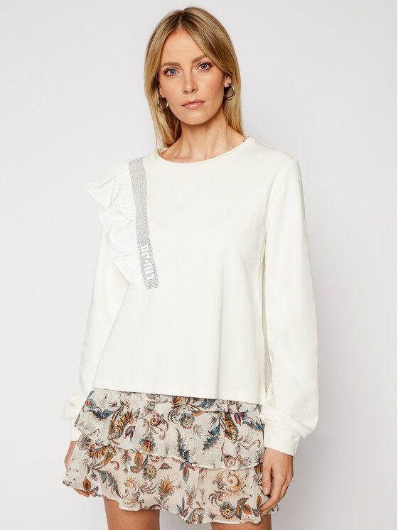 Felpa WA1257 F0726 Beige Regular Fit