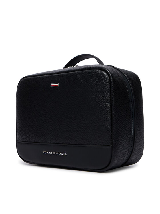 Tommy Hilfiger Tommy Hilfiger Τσαντάκι καλλυντικών Th Central Travel Washbag AM0AM14550 Μαύρο