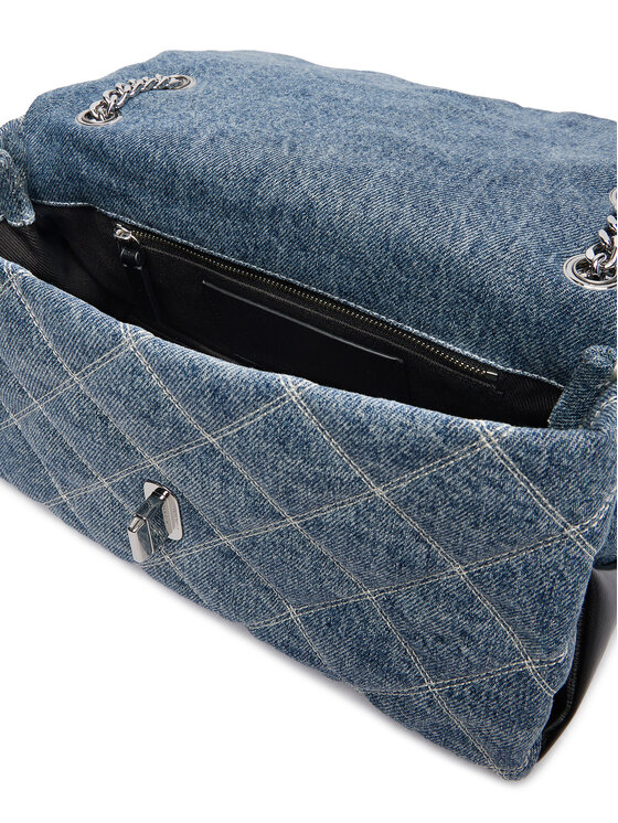 Marc Jacobs Marc Jacobs Handtasche The Quilted Denim Dual Convertible 2P5HCR019H03 Blau