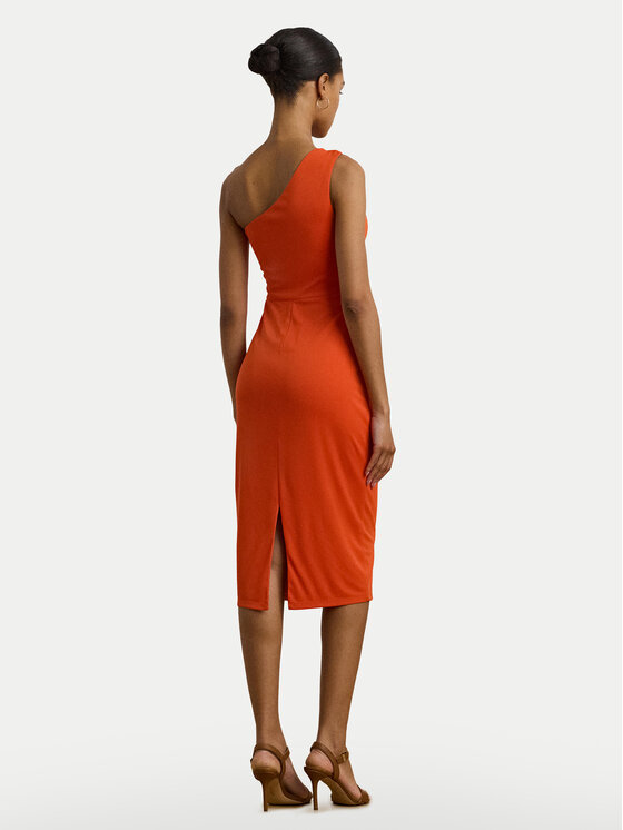LAUREN RALPH LAUREN LAUREN RALPH LAUREN Koktel haljina 253903046003 Narančasta Slim Fit