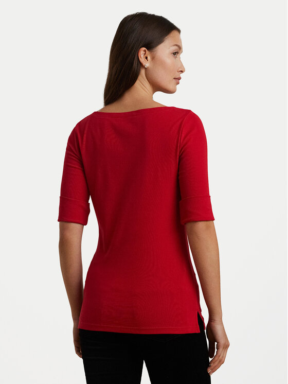 LAUREN RALPH LAUREN LAUREN RALPH LAUREN Blūze 200654963183 Sarkans Slim Fit