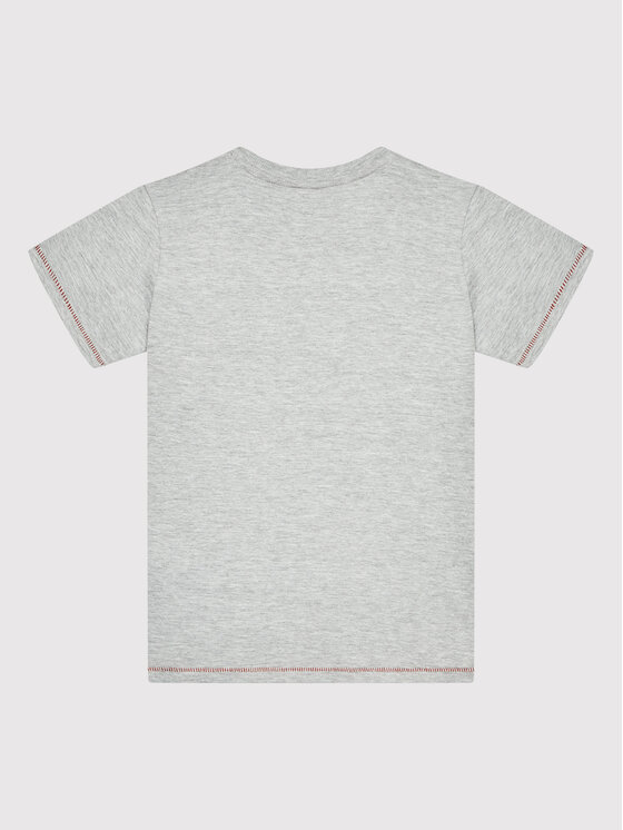 T-shirt L2YI30 K9N50 Grigio Regular Fit