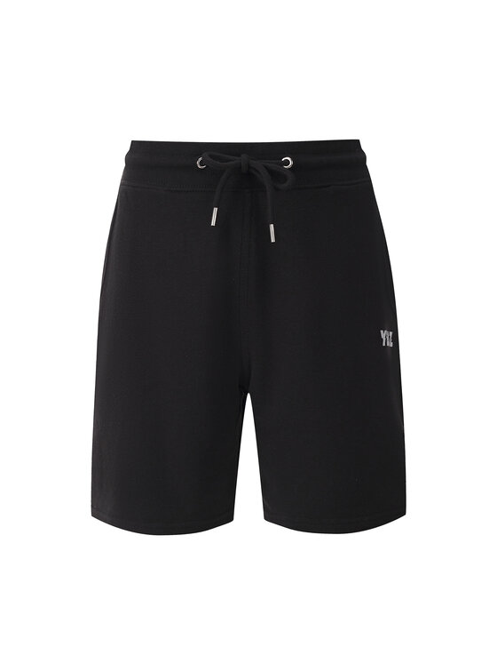 Yeaz Yeaz Szorty materiałowe CHAX Stoffshorts Czarny Regular Fit