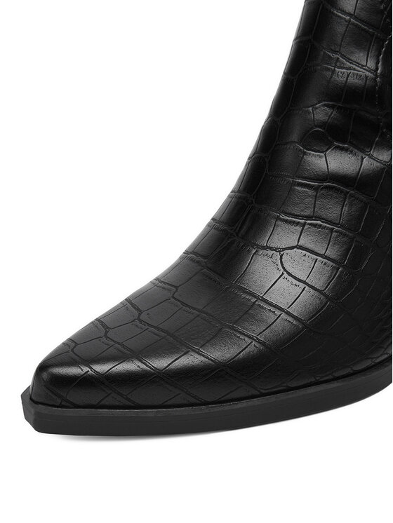 DeeZee DeeZee Bokacsizma BZRB0184-7 Fekete