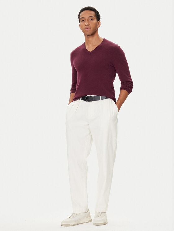 United Colors Of Benetton United Colors Of Benetton Pulover 1002U4407 Vijolična Regular Fit