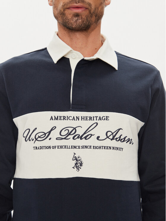 U.S. Polo Assn. U.S. Polo Assn. Polo marškinėliai MUP4075 Tamsiai mėlyna Regular Fit
