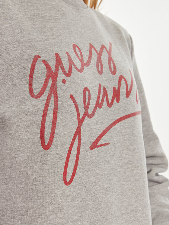 Guess Guess Суитшърт W4BQ17 KC811 Сив Regular Fit