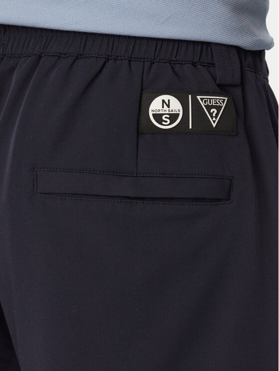 Guess Guess Stoffshorts M6GD36 W2169 Dunkelblau Regular Fit