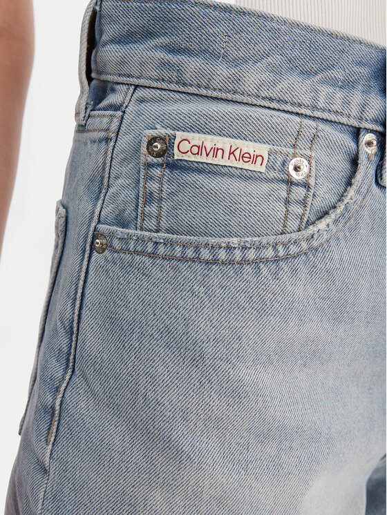 Calvin Klein Jeans Calvin Klein Jeans Džínsové šortky LV047F766G Modrá Relaxed Fit