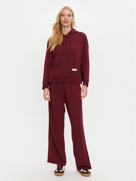 Tommy Hilfiger Tommy Hilfiger Majica dugih rukava UW0UW04783 Tamnocrvena Regular Fit