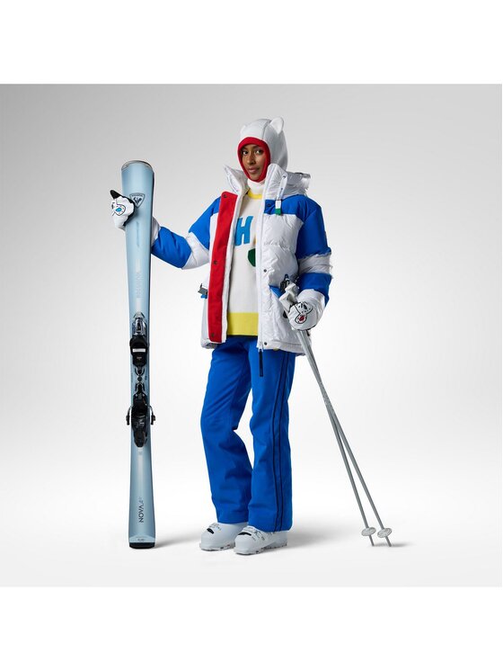 Rossignol Rossignol Spodnie narciarskie W Jcc Seasonal Ski Pant Niebieski Slim Fit