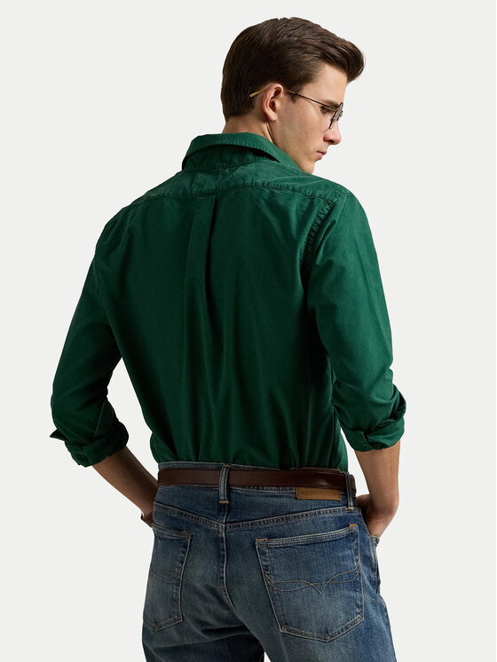 Polo Ralph Lauren Polo Ralph Lauren Srajca 710804257063 Zelena Slim Fit