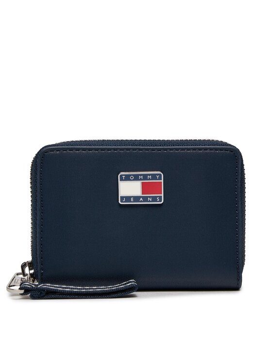 Tommy Jeans Mazs sieviešu maks Tjw City-Wide Small Za AW0AW15940 Tumši zils