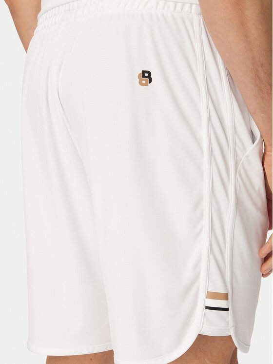 BOSS BOSS Sportovní kraťasy Toc Spin 50551953 Bílá Regular Fit