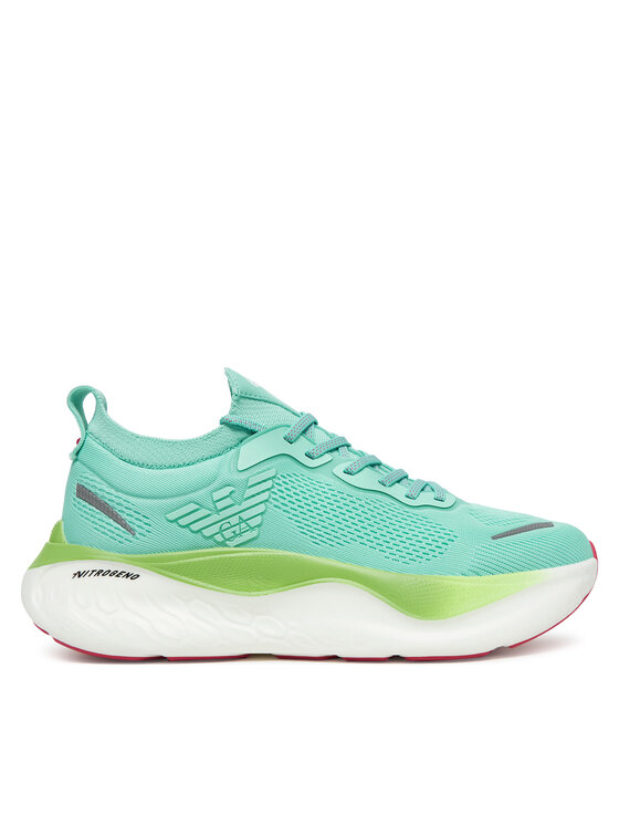 Sneakers EA7 Emporio Armani X8X246 XK443 D134 Albastru celest