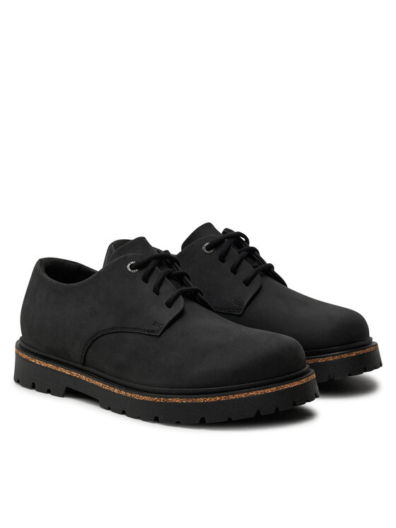 Birkenstock Birkenstock Halbschuhe Highwood Lace Low Leoi 1028137 Schwarz