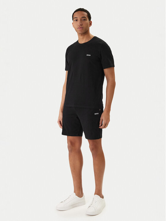 BOSS BOSS Szorty sportowe Mix&Match 50515314 Czarny Regular Fit
