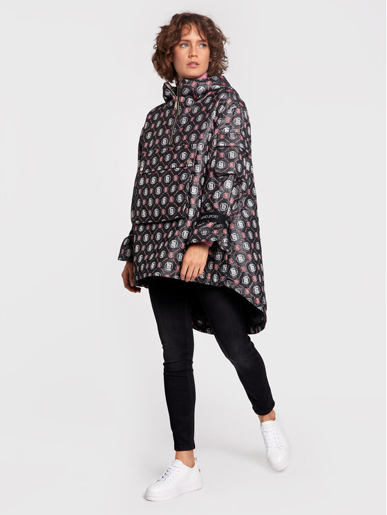 Giacca anorak TF2246 T3152 Nero Relaxed Fit
