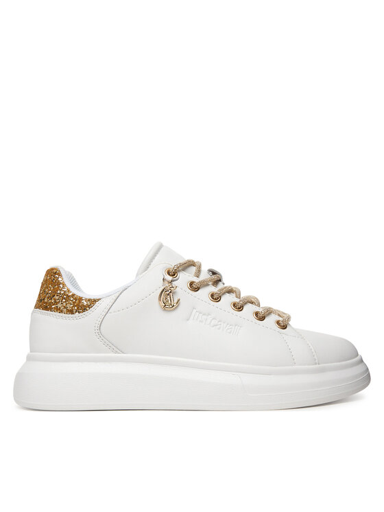 Just Cavalli Just Cavalli Sneakersy 80RA3SB1 ZPC03 Bílá