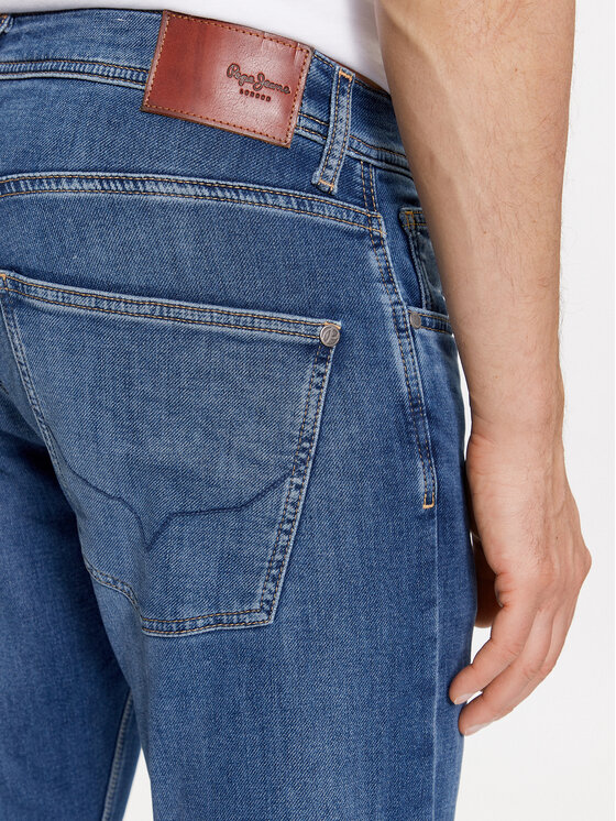 Pepe Jeans Pepe Jeans Traperice PM207389 Plava Slim Fit