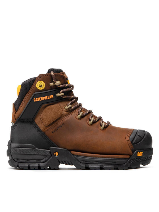 CAT Footwear CAT Footwear Туристически oбувки Excavator Lt S3 Wr P725136 Кафяв