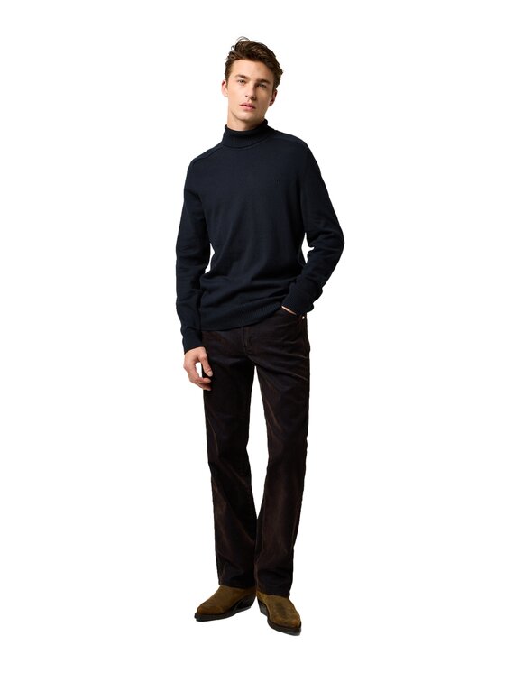 Wrangler Wrangler Sweter 112371532 Czarny Regular Fit