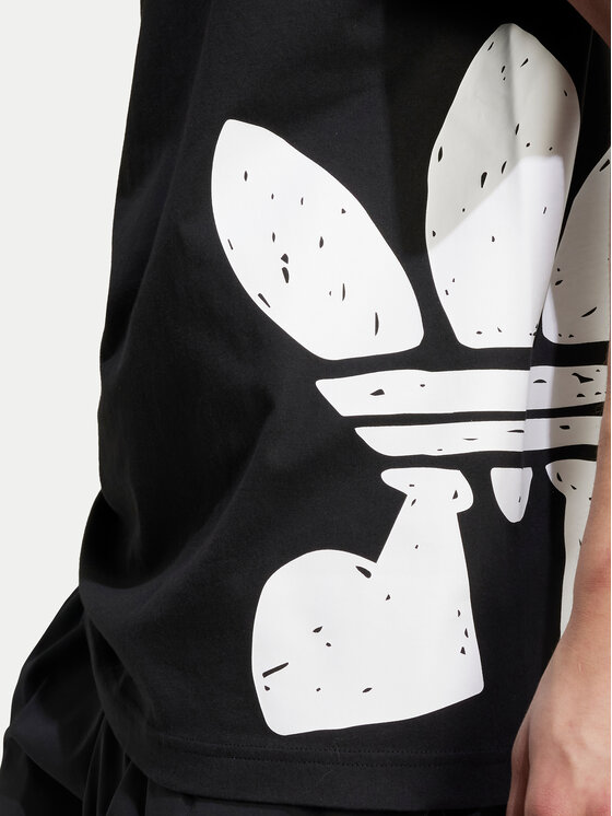 adidas adidas Majica Supply Street IZ2579 Črna Regular Fit
