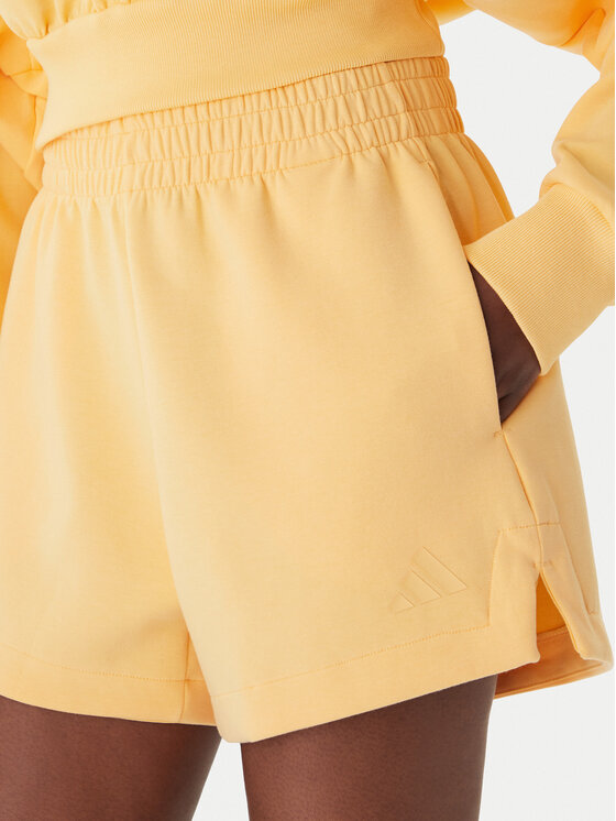 adidas adidas Sportiniai šortai Soft Lux KA6998 Oranžinė Loose Fit